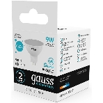 Лампа светодиодная Gauss Elementary MR16 9Вт цок.: GU5.3 спот 220B 4100K св. свеч. белый нейт. MR16 (упак.: 10 шт), фото2
