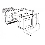 Встраиваемый духовой шкаф с паром Electrolux EOD5F71Z 60 см, каталитическая очистка, 72 л, 8 режимов, черный, направляющие проволочные + телескопические (1 уровень), фото 1