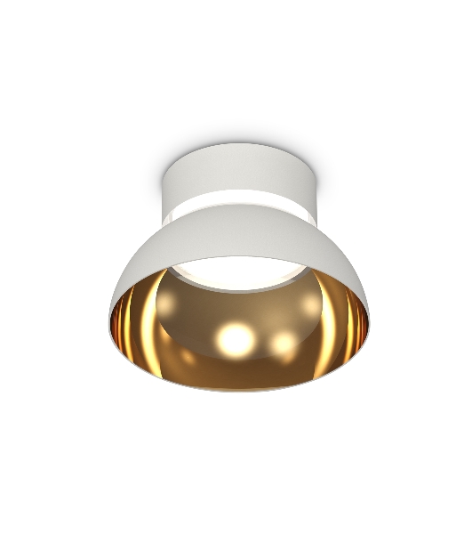 Светильник Ambrella Light XS8101036 SWH/PYG/CL белый песок/золото желтое полированное/прозрачный GX53 (C8101, N8144)