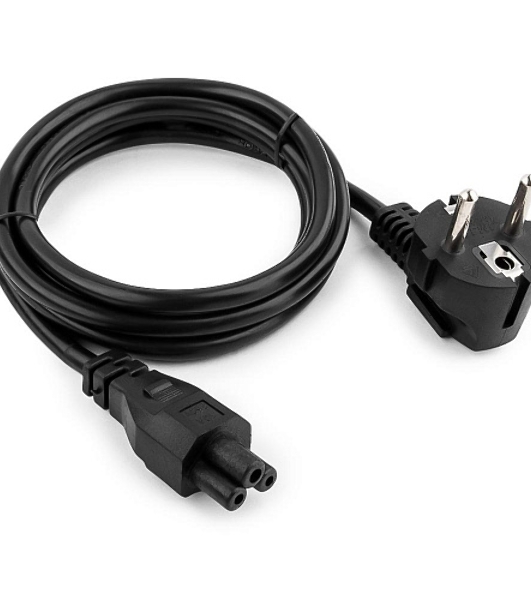 Кабель питания для ноутбуков Gembird/Cablexpert, 3м, Schuko- C5, 10А (PC-186-ML12-3M)