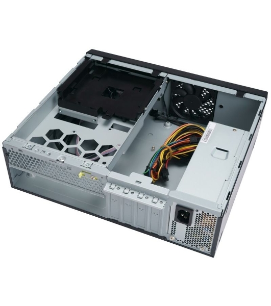 Компьютерный корпус Inwin CK709BL PM-300TFX черный 300W miniITX 1x80мм 2xUSB 2.0 2xUSB 3.0 audio bott PSU