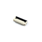 Разъем FPC Flip-Lock 0510-16RLGF 16 pin высота 1мм шаг 0,5мм, фото4