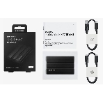 Внешний SSD Samsung T7 Shield, 2TB, USB 3.2 Gen 2 Type-C, R/W 1050/1000, черный, фото16