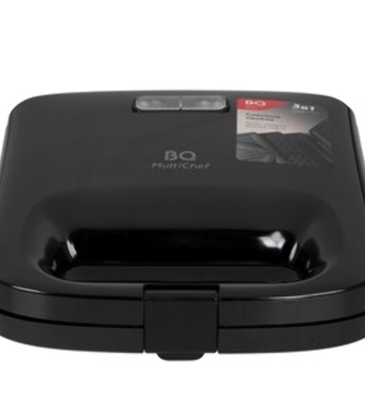 Вафельница BQ ST2000 Black 3 in 1. MultiChef, мощность: 800 Вт