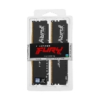 Оперативная память Kingston Fury Beast, DDR5, 16GB (2x8GB), 5200MHz, CL40, DIMM, радиатор, черный, фото 1