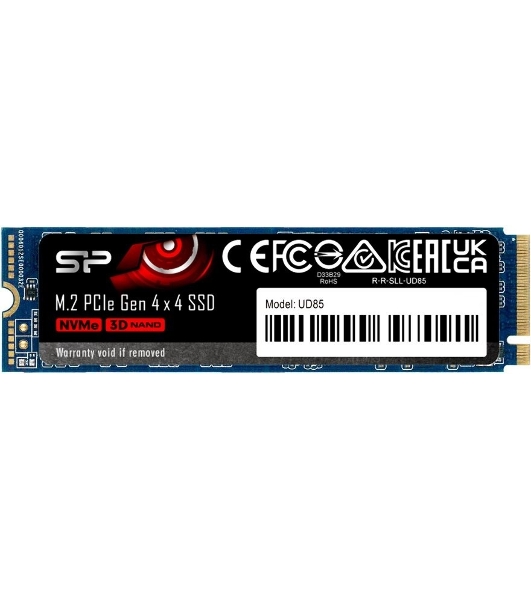 Накопитель SSD Silicon Power M-Series UD85, 1Tb, PCIe 4.0 x4, M.2 2280, NVMe, R/W 3600/2800