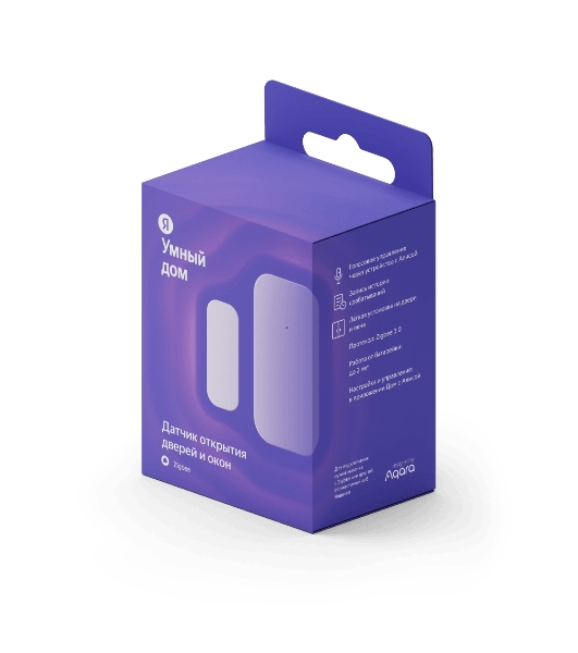 Датчик открытия дверей и окон, Яндекс, Zigbee YNDX-00520