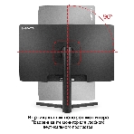 Монитор 27' ExeGate Combat EC2700TA VA 2560x1440, 165 Гц, 1 мс, 16:9, 300 кд/м², 1xHDMI, 1xDP, 2xUSB, 3.5 мм, изогнутый R1500, черный, фото12