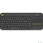 Клавиатура Logitech K400 Wireless Touch Plus беспроводная, радиоканал, чёрный, фото21