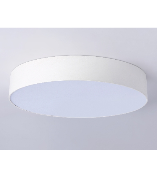 Потолочный светодиодный светильник Ambrella light FV5532 WH белый LED 60W 4200K D500*58 (Без ПДУ)
