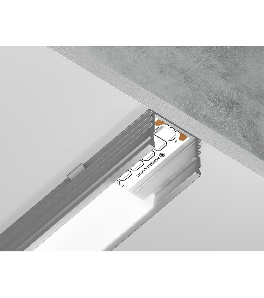 Алюминиевый профиль Ambrella light GP1750AL серебро 2000*15.7*12