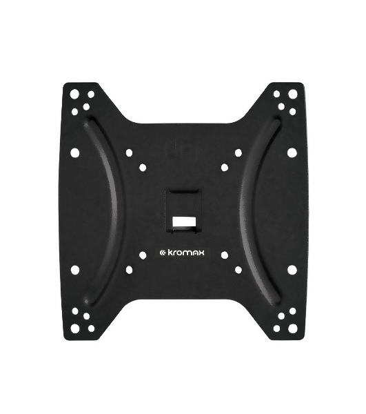 Крепеж Kromax OPTIMA-200 черный Кронштейн для LED/LCD телевизоров 15'-42', max 25 кг, настенный, 0 ст свободы, 23.5 мм, max VESA 200x200 мм