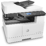 МФУ лазерное HP LaserJet MFP M443nda (8AF72A), A3, ч/б, печ. до 25 стр/мин. (А4) до 13 стр/мин. (А3), скан. до 21 стр/мин., 1200 x 1200 dpi (печать) 600x600dpi (скан.), USB, RJ-45, фото 1