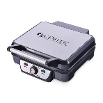 Гриль контактный электрический Centek CT-1463 1800 Вт, 2 жаровни 280х230 мм, антипригар, нагрев 240 гр, нерж отдел, фото5