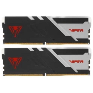Оперативная память Patriot Viper Venom, DDR5, 32GB (2x16GB), 5600MHz, CL36, DIMM, с радиаторами, RGB, черный