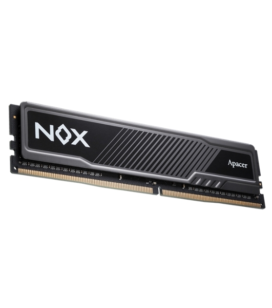 Оперативная память Apacer Nox, DDR4, 16GB (1x16 GB), 3200 MHz, CL16, DIMM, радиатор, черный