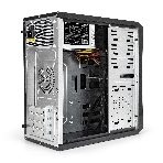 Компьютерный корпус Minitower ExeGate BA-203U-UNS450 (mATX, БП UNS450 с вент. 12см, 3хUSB+1хUSB 3.0, аудио, черный), фото6