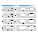 Потолочный светодиодный светильник Ambrella light FV5532 WH белый LED 60W 4200K D500*58 (Без ПДУ), фото3
