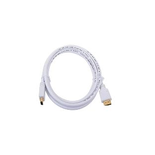 Кабель Cablexpert HDMI CC-HDMI4-W-6, 19M/19M, v2.0, медь, позол.разъемы, экран, 1.8м, белый, пакет