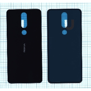 Задняя крышка для Nokia X5 черный