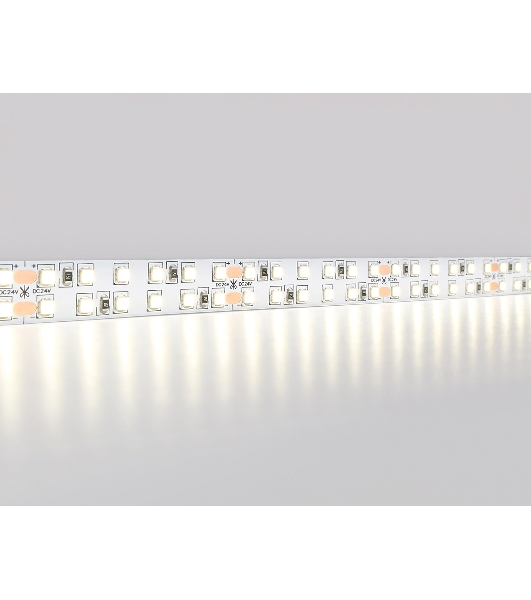 Светодиодная лента Ambrella light GS3702 2835 240Led /24W m/ 24V IP20 4500K/ 5000*14*1.2mm (2 конт.)