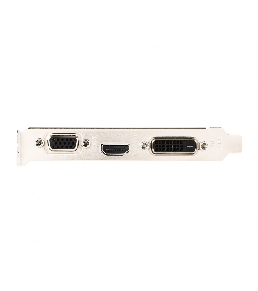 Видеокарта MSI PCI-E GT 710 2GD3H LP nVidia GeForce GT 710 2048Mb 64bit DDR3 954/1600 DVIx1/HDMIx1/CRTx1/HDCP Ret low profile