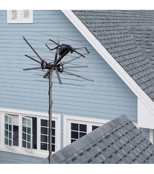 ТВ антенна наружная Rexant 'Активная' для цифрового ТВ DVB-T2, RX-401