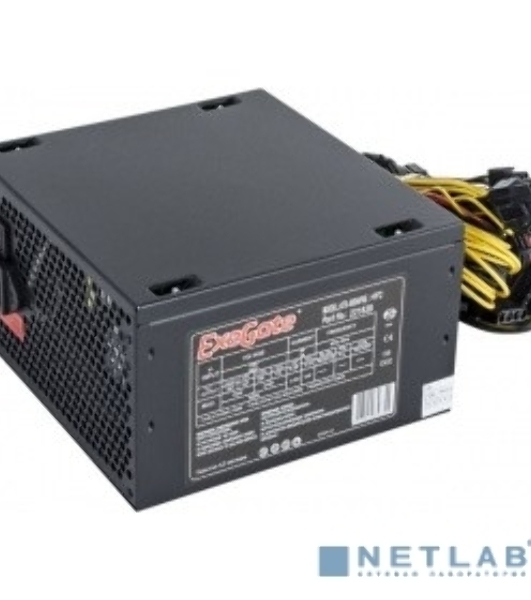 Блок питания ExeGate 500NPXE (EX221638RUS-S), 500Вт, 120мм, черный