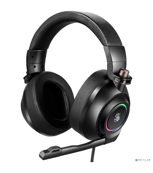 Гарнитура Bloody G580 чёрный, проводная, подсветка