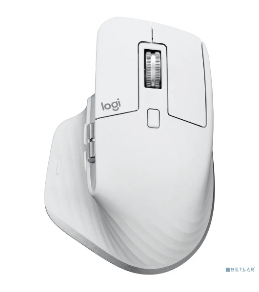 Мышь беспроводная Logitech MX Master 3s светло-серый, 8000 dpi, радиоканал, Bluetooth, USB, кнопки - 7