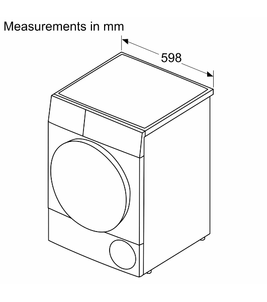 Сушильная машина Bosch WTN86202ME серый, 8 кг, сушка - конденсационная, программ - 13, 59.8 x 84.2 x 61.3 см