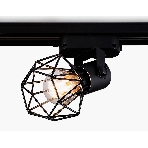 Трековый однофазный светильник Ambrella light GL5002 BK черный E27 max 40W D92*163, фото8