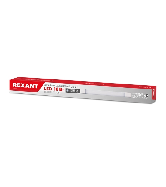 Светильник общего назначения Rexant СПО4-20 18Вт 200В-240В IP20 1710 Лм 6500K холодный свет