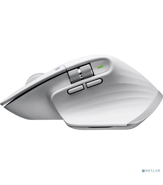 Мышь беспроводная Logitech MX Master 3s светло-серый, 8000 dpi, радиоканал, Bluetooth, USB, кнопки - 7