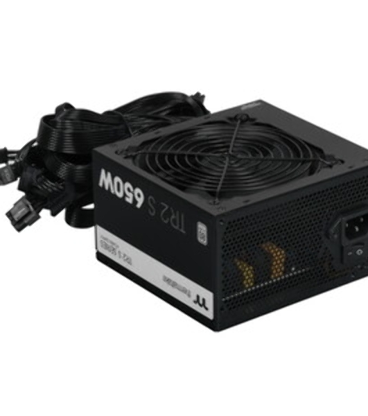 Блок питания Thermaltake ATX 650W TR2 S V2 80 PLUS (20+4pin) APFC 120мм fan 5xSATA RTL