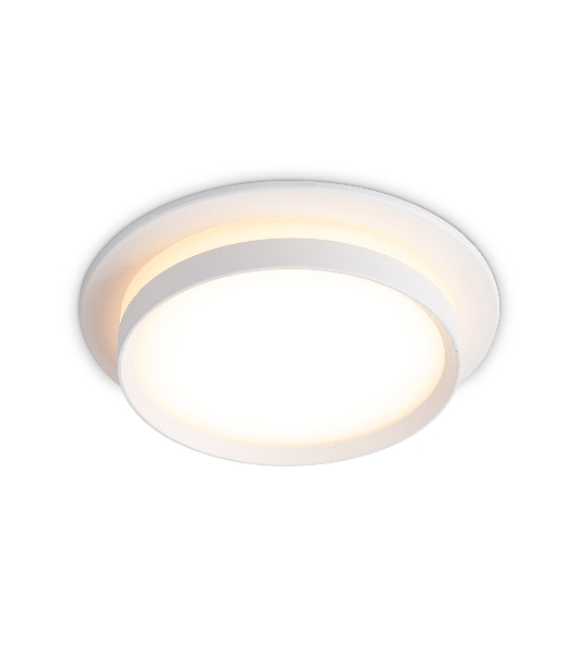 Светильник Ambrella light TN5214 WH белый GX53 max 15W D105*40
