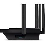 Роутер TP-Link Archer AX73 AX5400 Dual Band Wireless Gigabit Router, 1.5 GHz Tri-Core CPU, 1 GE WAN + 4 GE LAN ports, 1× USB 3.0 Port, support 1024-QAM, OFDMA, MU-MIMO, Airtime Fairness, Beamforming, 160MHz Channel Width, come with HomeShieldTM, support Russia PPTP/L2TP/PPPoE, фото25