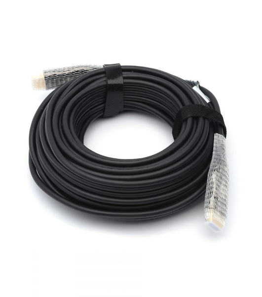Кабель HDMI 20 м (HIGH speed, Metal gold, Optical) 8K VER 2.1 Кабель HDMI 20 м (HIGH speed, Metal gold, Optical) 8K VER 2.1