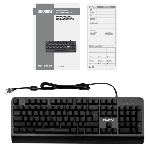 Клавиатура SVEN KB-G9700 проводная, USB Type-A, чёрный, фото5