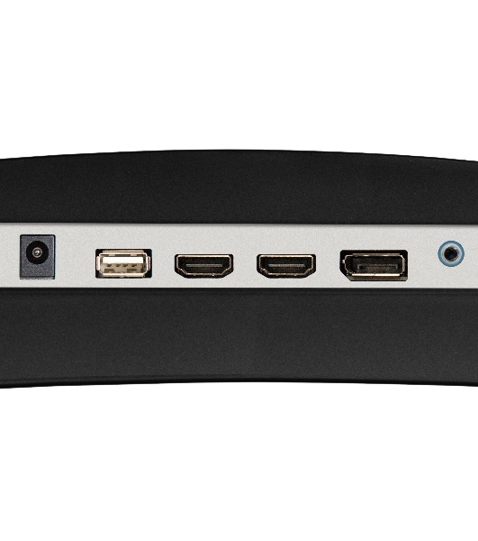 Монитор 27' ExeGate Combat EC2700TA VA 2560x1440, 165 Гц, 1 мс, 16:9, 300 кд/м², 1xHDMI, 1xDP, 2xUSB, 3.5 мм, изогнутый R1500, черный