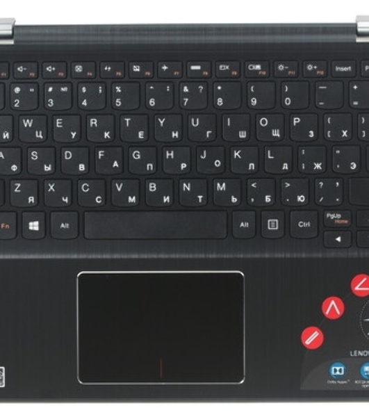 Клавиатура для ноутбука Lenovo Yoga 3 11 300-11IBR 300-11IBY 700-11ISK белая