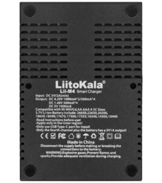 Зарядное устройство LiitoKala Lii-M4