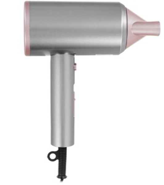 Фен BRAYER BR3022 серый/розовый, 1800 Вт