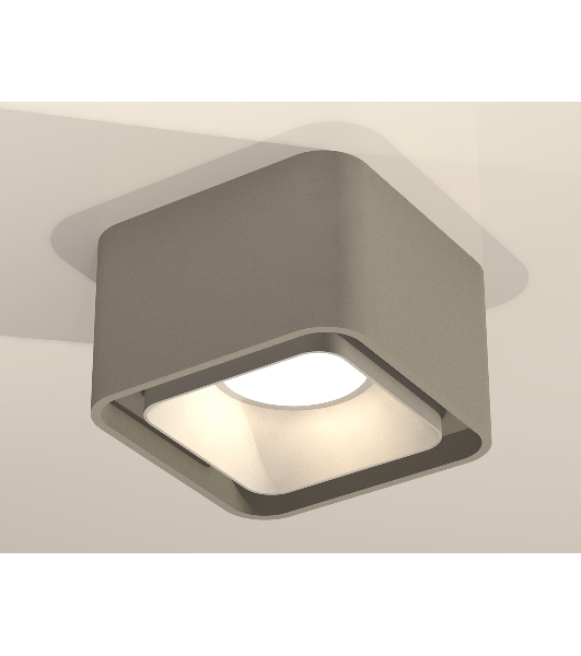 Светильник Ambrella Light XS7834001 SGR/SWH серый песок/белый песок MR16 GU5.3 (C7834, N7701)