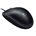 Мышь проводная Logitech B100 черный, 1000 dpi, USB, кнопки - 3, фото12