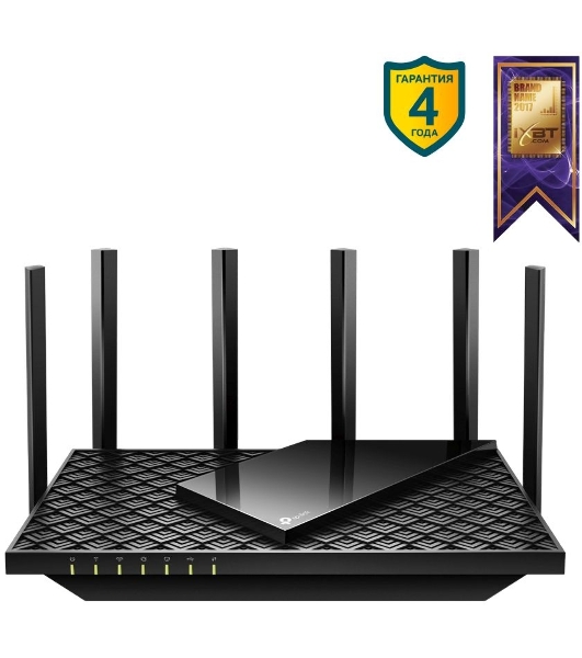 Роутер TP-Link Archer AX73 AX5400 Dual Band Wireless Gigabit Router, 1.5 GHz Tri-Core CPU, 1 GE WAN + 4 GE LAN ports, 1× USB 3.0 Port, support 1024-QAM, OFDMA, MU-MIMO, Airtime Fairness, Beamforming, 160MHz Channel Width, come with HomeShieldTM, support Russia PPTP/L2TP/PPPoE