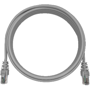 Патч-корд NTSS NTSS-PC-UTP-RJ45-6-3.0-LSZH-GY NTSS-PC-UTP-RJ45-6-3.0-LSZH-G UTP RJ-45 вил.-вилка RJ-45 Cat.6 3м серый LSZH (уп.:1шт) 24AWG