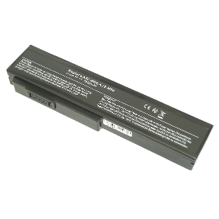 Аккумуляторная батарея для ноутбука Asus X55 M50 G50 N61 M60 N53 M51 G60 G51 5200mAh OEM черный