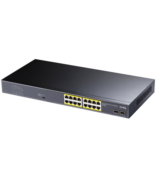 Коммутатор Cudy GS1020PS2, 16×1 Гбит/с, 2×1 Гбит/с SFP