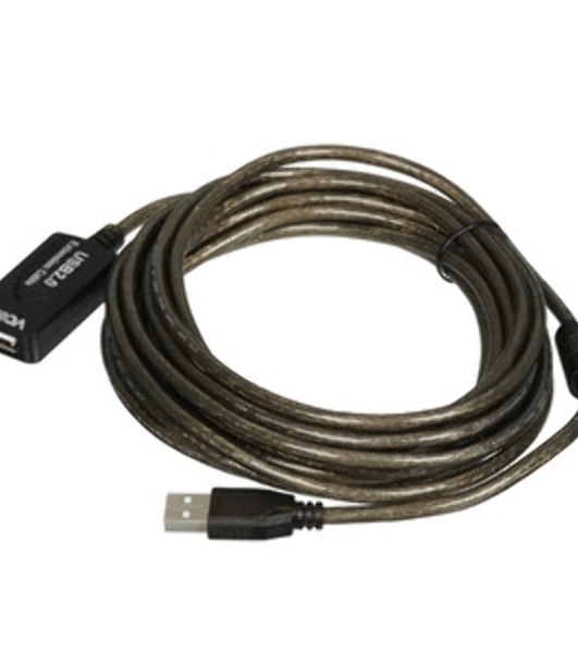 Кабель VCOM VUS7049-5M USB2.0-repeater, удлинительный активный Am-->Af 5м